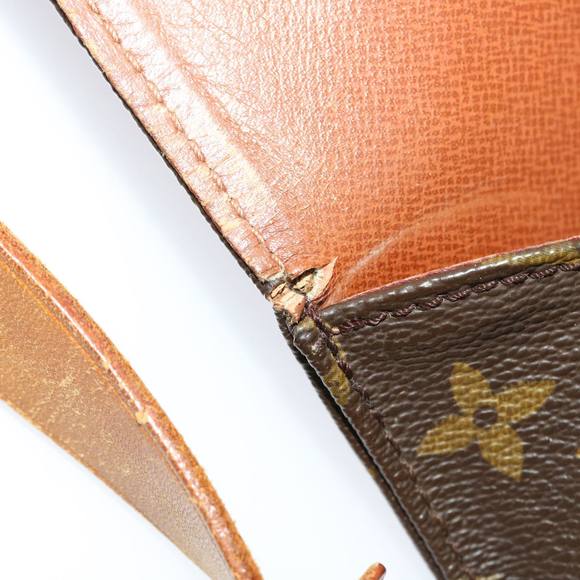 LOUIS VUITTON Monogram Cartouchiere MM Shoulder Bag M51253 LV Auth th3764 - Picture 10 of 16